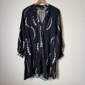 Kahulalea Pua Long Sleeve Dress S